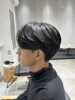 ビューバイネオリーブ 用賀店(Beau'r by neolive)&nbsp;フェザーパーマ刈り上げセンターパート波巻きツイストスパイラル