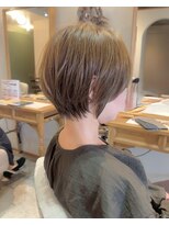 アンリー 四条烏丸店(Anree) ハイトーンベージュ×ショートボブ