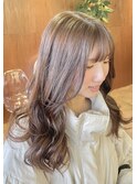 キャメルベージュ/春カラー/ブリーチなしカラー/透明感カラー
