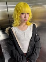 ニューワン バイ ネイバー 立川(Newone by neighbor)&nbsp;黄色いレイヤーボブ
