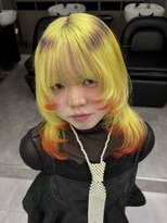 ロテサカエ(Lote.Sakae)&nbsp;着物ヘア/大人ガーリー/デザインカラー/似合わせカット/名古屋