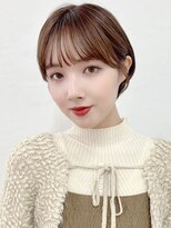 ブルーメ(Blume...)&nbsp;20代30代美人ショートボブ／小顔ショートヘア/マロンベージュ