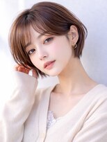 ソレア(SOLEA)&nbsp;20代30代40代50代髪質改善ミルクブラウンナチュラルショート