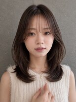 ロンドワン 三宮元町(Lond one)&nbsp;ワンホンレイヤーカット/顔周り後れ毛フェザーバング/前髪カット