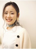 簡単ポニーテール　テラバイアフロート松子　二子玉川