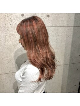 ヘアサロン ドットプラス 町田店(dot. plus) Pink Highlight Beige