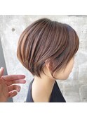 【自然な丸み♪】エアリーショートヘア