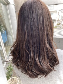 フレア 心 武庫之荘(flare) #ベージュカラー#大人かわいいカール#簡単スタイリング