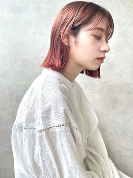 メゾンドイギー(MAISON de IGGY) こなれ切りっぱなしbob＊ダブルカラー