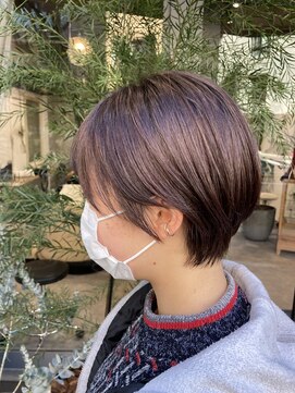 ゼストカロン(ZEST Kalon) 大人女子 ショート テラコッタカラー