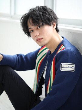 メンズ ピノ(Men's PINOT) #韓国マッシュ #センターパート男子#ツイストパーマ