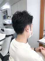ヘッズ 本八幡店(HEADS)&nbsp;MEN'S HAIR  センターパート　サイドパート　韓国マッシュ