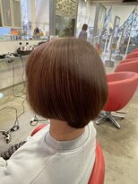 ヘア スパ リゾート リアン(hair spa resort Lien)&nbsp;ショートボブ　ピンクブラウン