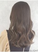 グレージュ×ふんわりカール_743L15107