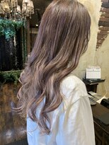 ヘアー クリエイト カルバリ(HAIR CREATE Calbari)&nbsp;色落ち楽しむラベージュ