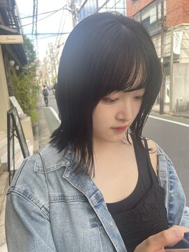 ノス 表参道(NOOS) 髪質改善/ミネコラトリートメント/地毛風カラー/外ハネボブ