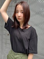 ムード タテマチ(mood tatemachi)&nbsp;ライトベージュ×シースルーバング