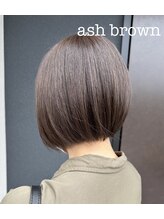 ルシェル 各務原店(le ciel) アッシュブラウンカラー×ボブ