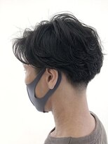ヘッズ 本八幡店(HEADS)&nbsp;MEN'S HAIR  センターパート　ツイストスパイラル　コンマヘア