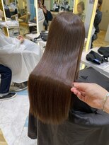 ロンドプランタン 恵比寿(Lond Printemps) 【Lond佐野】美髪ストレートヘア ピンクブラウン 韓国