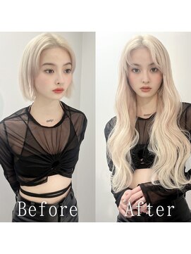 ARビューティー ギンザ(AR Beauty Ginza) SNSで流行っているハイトーンが得意♪ホワイト/シルバ-/ベージュ