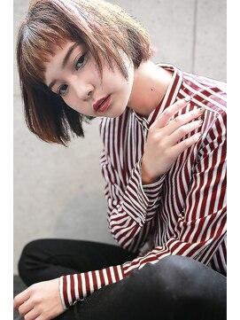 ラフィスヘアー クロム 大宮店(La fith hair chrome) 【La fith】 ガーリーショートボブスタイル