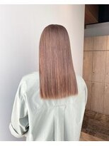 ブルー 盛岡店(BLUE)&nbsp;美髪/大人かわいい/こなれミディ/サンドベージュ