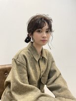 ノットバイベル 大宮(knot by belle)&nbsp;イルミナカラー！柔らかベージュカラー★ツインアレンジ