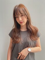 ロンドプランタン 恵比寿(Lond Printemps) 【Lond佐野】前髪あり こなれミディ ゆるふわウェーブ
