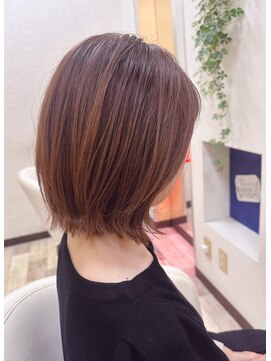 リップソウル(RIP SOUL) 《リップソウル》ベージュカラー＊パッツンボブスタイル