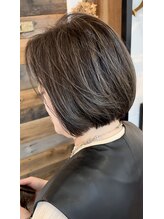 ヌニル(nunill) 白髪ぼかし/デザインハイライト/30代/40代/50代/60代