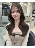 (lilley内堀)韓国ヘア×前髪×シースルーバング