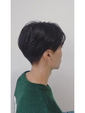R ヘアーアンドメイク 立野店 メンズカット　センターパート