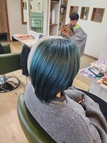 シャイン(SHINE) エメラルドグリーン×ホワイト