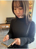 大人の姫カットスタイルスタイル