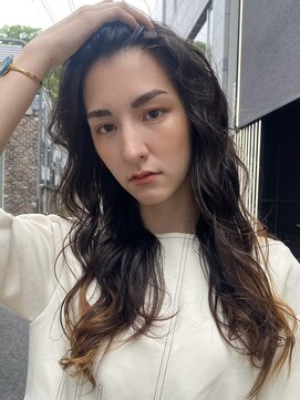 ピークアブー 原宿ハラカド(PEEK-A-BOO) ロングヘアグラデーションカラーハリウッドブロウリフト