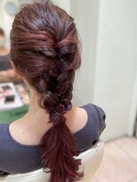 ラピッシュ 二和向台店&nbsp;ピンクブラウン×ロングヘアアレンジ