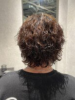 ネクストネオ 静岡(NEXT NEO)&nbsp;NEXT NEO【櫻田】サーフカール　ブラウン　メンズパーマ