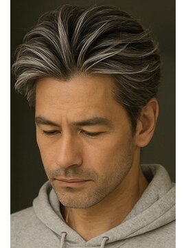 バース 梅田中崎町店(BIRTH) メンズハイライトバレイヤージュメッシュ