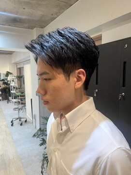 ホーム メンズサロン 下北沢(HOME men's salon) ビジネススタイル/刈り上げ/アップバング/メンズ