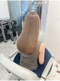 美髪＊髪質改善TR＊ミルクティーベージュ＊Zina札幌大通