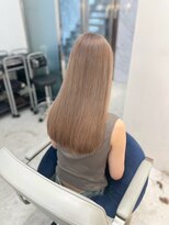 ジーナ  札幌大通(Zina)&nbsp;美髪＊髪質改善TR＊ミルクティーベージュ＊Zina札幌大通