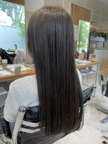 ヘアーエスクールエミュ(hair S. COEUR emu)&nbsp;オリーブグレージュ★イルミナカラー