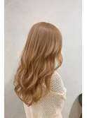 ミルクティーベージュ、ハニーベージュ、ヘーゼルベージュ