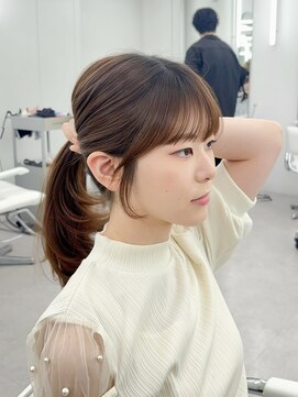 アマトウキョウ アユンチェ(AMA TOKYO×AYUNCHE) 自然に流れる顔まわり