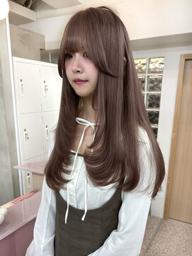 ペレ アネックス 大阪梅田茶屋町店(PELE ANNEX) ミディアムヘア/暗めカラー/グランマッシュ/梅田