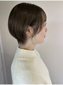 大人ショートボブ