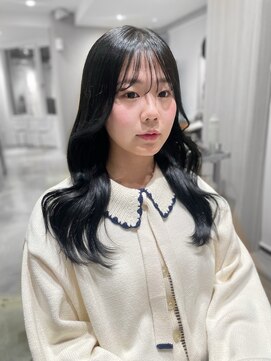 透明感グレーブラック/ヨシンモリ