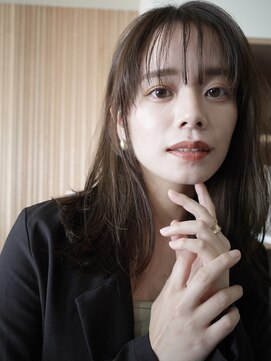 ヌヌ 渋谷 原宿 明治神宮前(nunu) レイヤーカットウルフカットボブグレージュオリーブべージュ