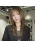 【学割U24】小顔レイヤーカット+透明感カラー ￥6900～